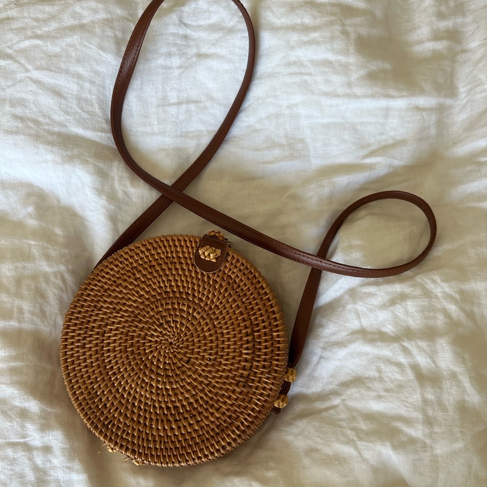 Round Basket Bag